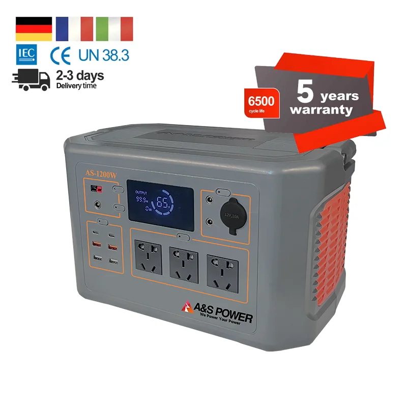 EU warehouse custom logo storage Battery 15AH 220V outdoor solar portable power station