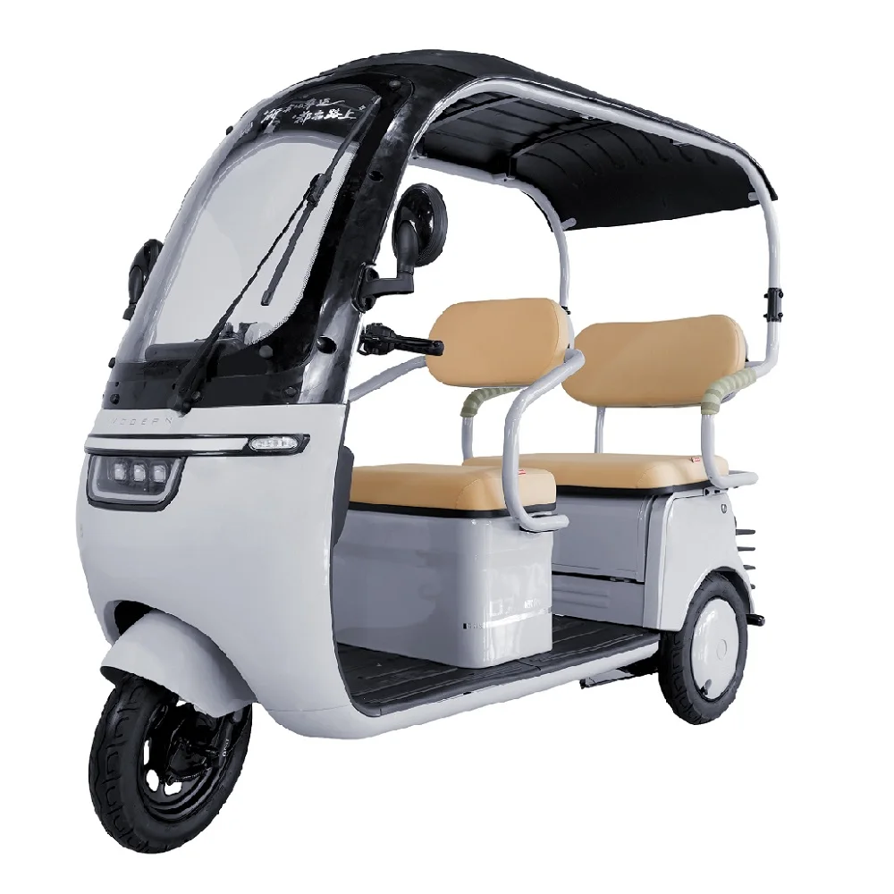 OPAI Cheap Electric Three Wheel Tricycle Passenger Tuk Tuk Tricycle 3 Wheel Car Taxi