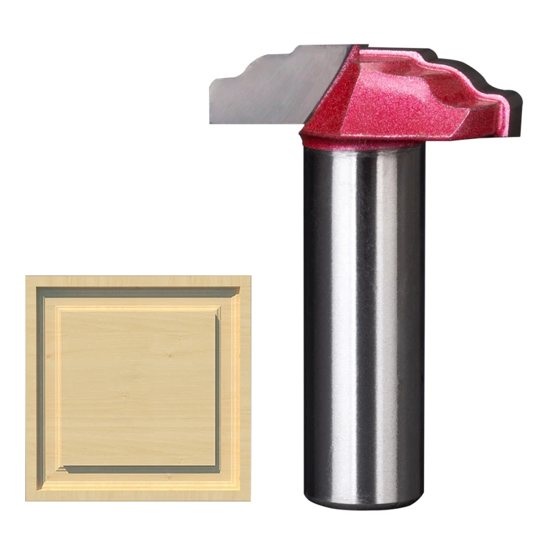 HUHAO Cnc Cemented Carbide Cabinet Door Line Raised Panel Engraving tool Router Bit molding plunge bit for wood 6868