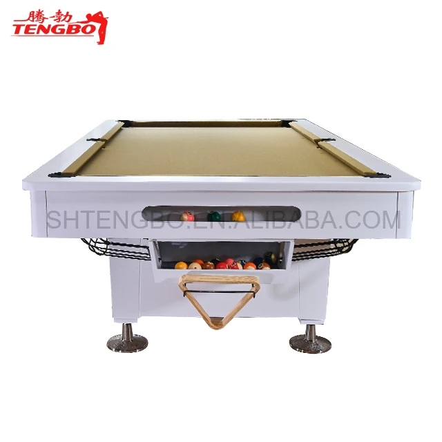 Newest fashion design professional 7ft 8ft 9ft pool table  multiple function pingpong table two in one billiard table