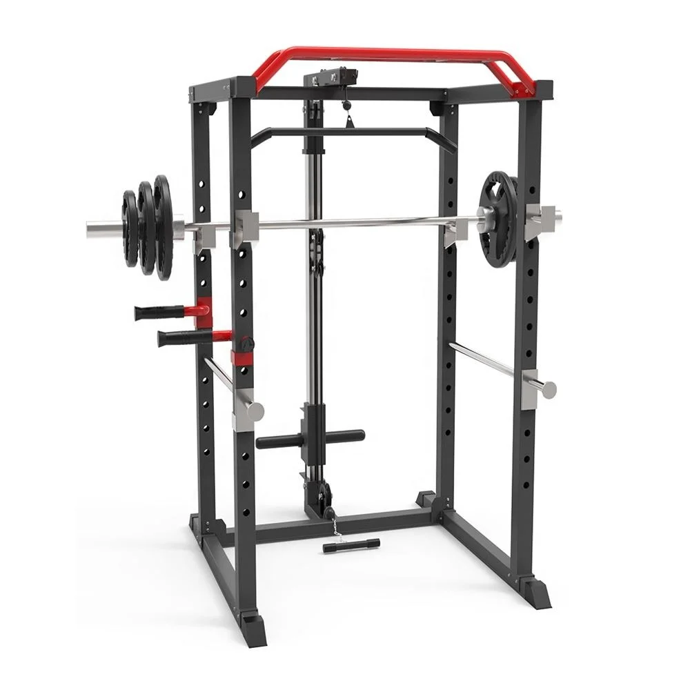 Dropshipping Wall Mount Squat Rack Weight Lifting power rack Multi Functional Trainer Smith Machine