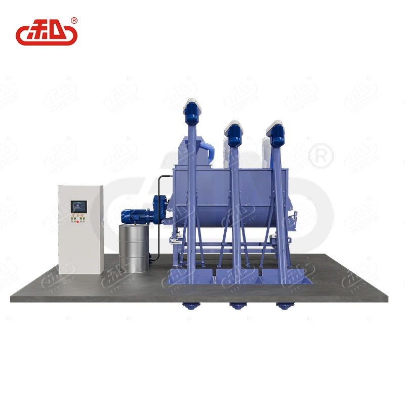 Poultry layer 2-3 t/h mash powder feed making plant with automatic batching