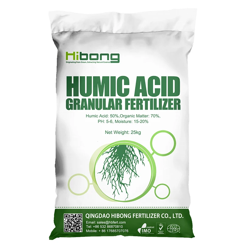 Shiny  Humic Acid Granular Organic Fertilizer  Humic Acid NPK Fertilizer