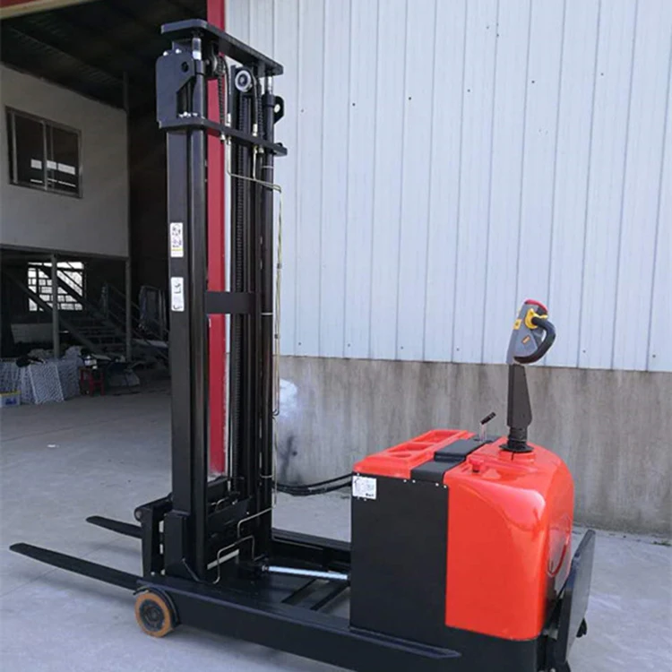 1.6M Lifting Pallet Forklift Automatic 1 Ton Forklift 1000KG Electric Pallet Stacker