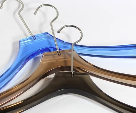 Manufacturers Acrylic Down Jacket Hanger Non-Slip Large Size Thicken Acrylic Muslim Robe Hanger for Man