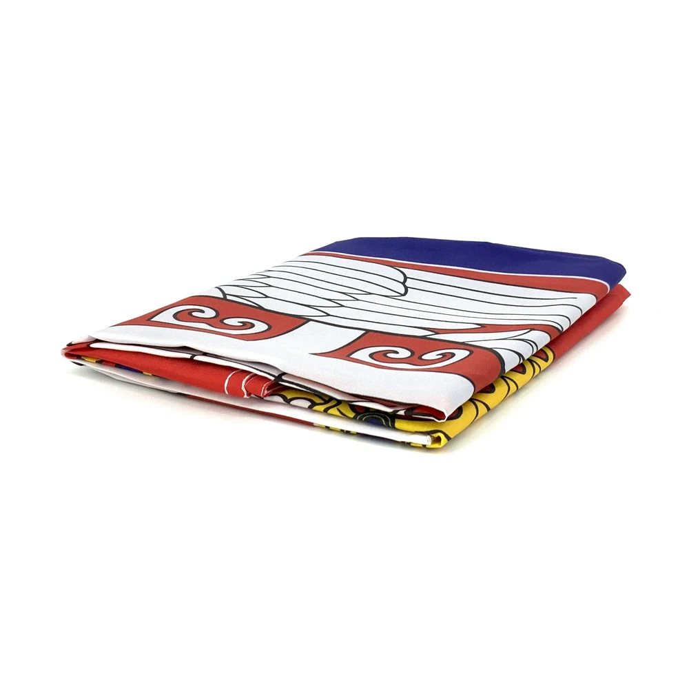 Wholesale Fast Shipping Cheaper Fly Breeze Polyester Printed Vivid Color Canvas Header Brass Grommets 3 x 5 Feet Serbia Flag