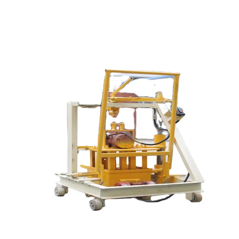 High Standard Hydraulic Press Concrete Cement Interlock Block Making Machine