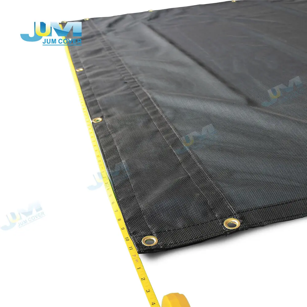 PVC Dump Truck Replace Mesh Tarp Truck Mesh Cargo Net PVC Tarps for Trailers
