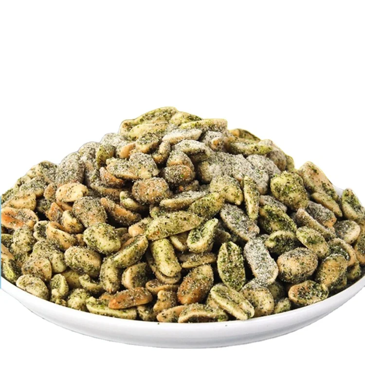 Поставщик здоровых закусок, арахисовые водоросли с покрытием, ароматизатор арахиса, закуска