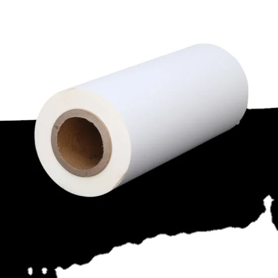 Белая непрозрачная жемчужная пленка для упаковки БОПП перламутровая мыла и пищевых