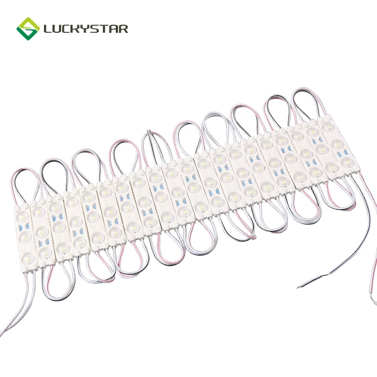 LUCKYSTAR высокой яркости LE6113 Китайская Фабрика SMD 12 В 3 светодиода модуль наружный 2835 5050 IP65 объектив для рекламы письмо знак