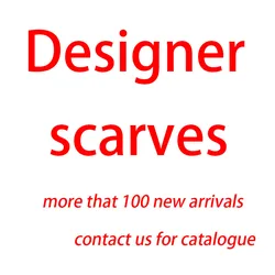 2022 New Arrivals High Quality Designer Scarves Women Designer Scarf Famous Brand