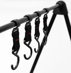 Outdoor Camping Folding Table and Storage Shelf Camping Triangle Shelf Folding Portable Outdoor Table