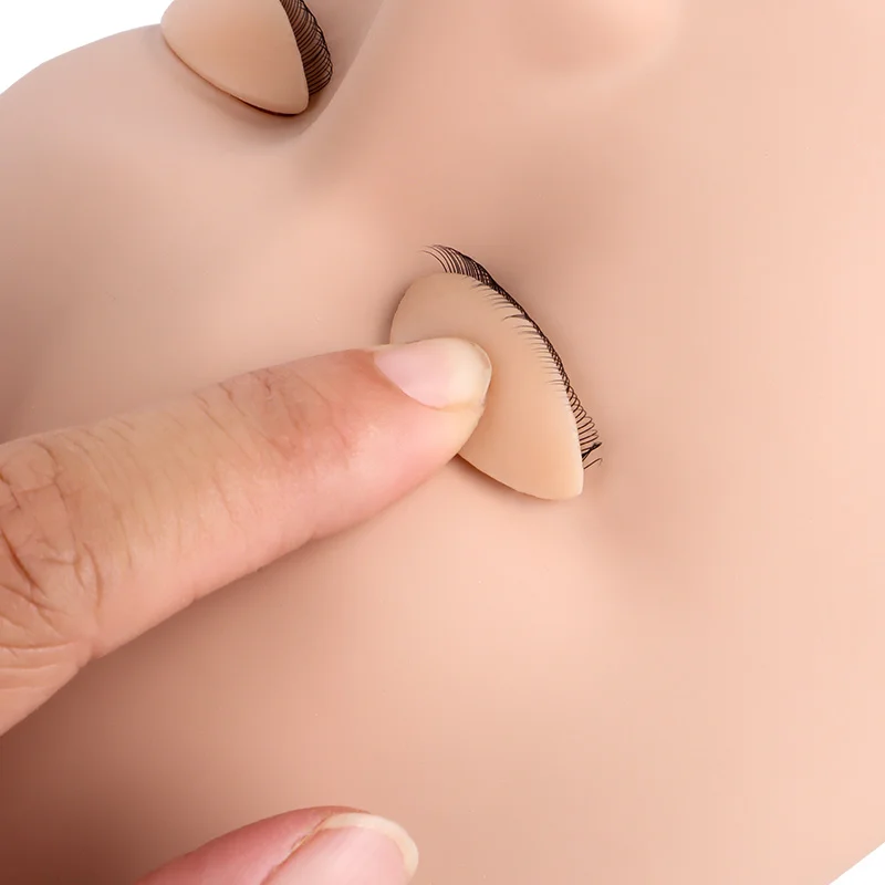 Head Mannequin Practicing Lash Removable Eyelids Mannequin Head Lash Extensions