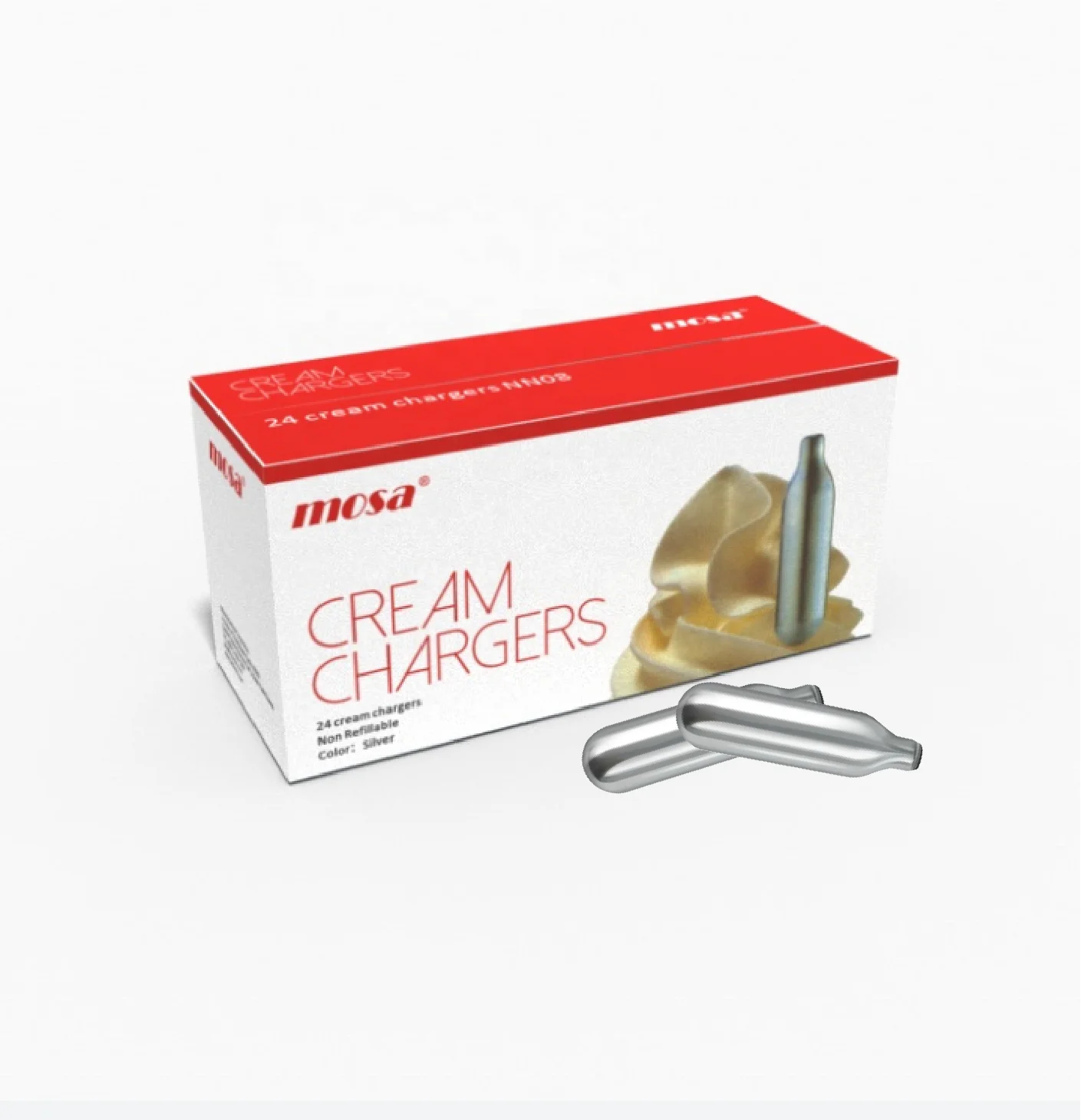 
8g N2o 24 pack Whipped Cream MOSA Cream Charger uk uk 