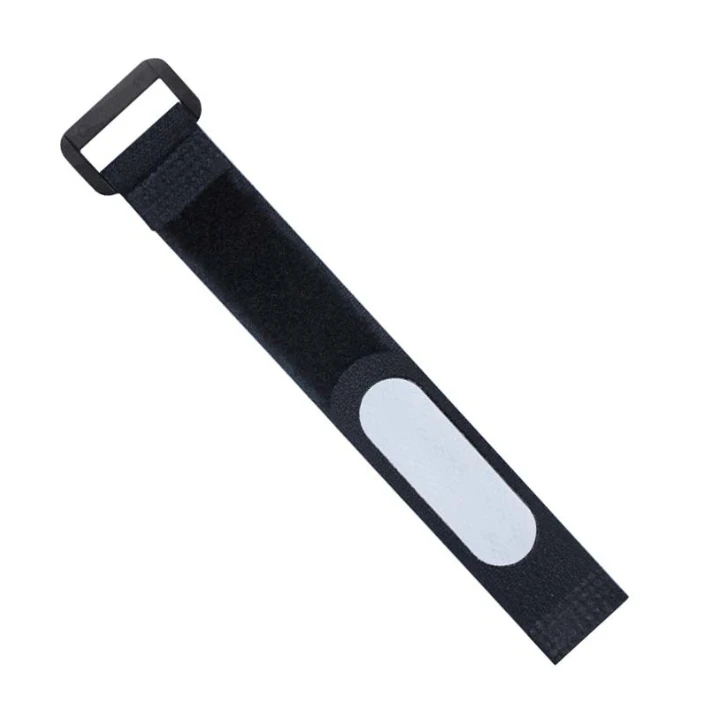 High Quality Custom Label Reusable Writable Cable Nylon Hook and Loop Straps With Buckle