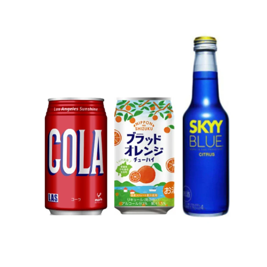 Hot sale oem and private label products fruit chuhai oem flavours can beverages drink production line