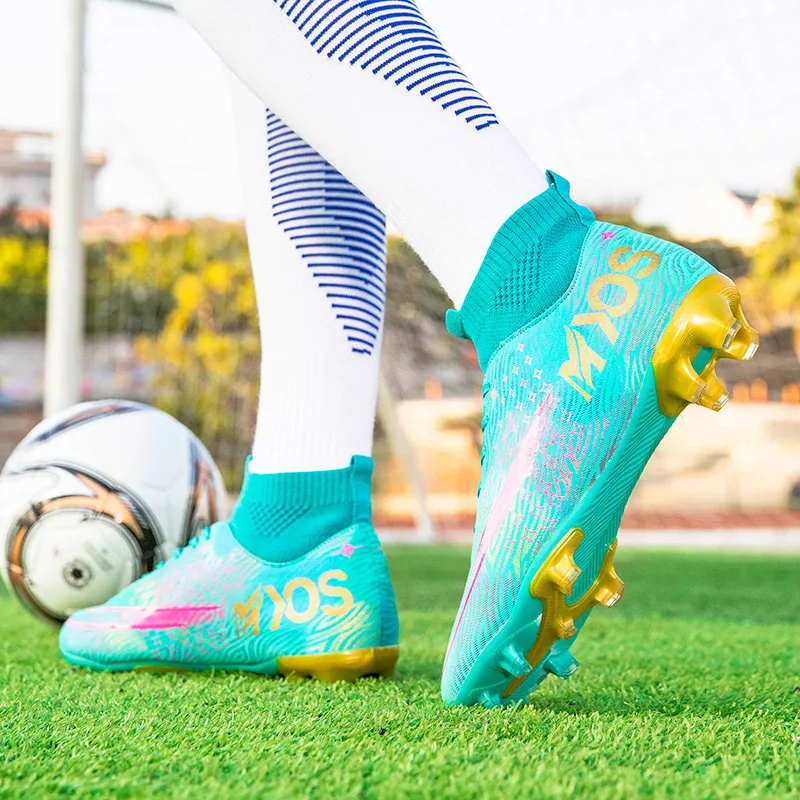 Hard wearing student training shoes Hard Ground Soccer Shoes Artificial Ground Soccer Shoes