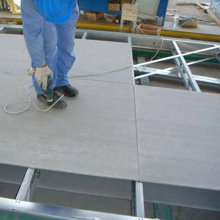 STRUCTURAL PANEL CONCRETE SUBFLOOR/FIBER CEMENT BOARD FLOORING