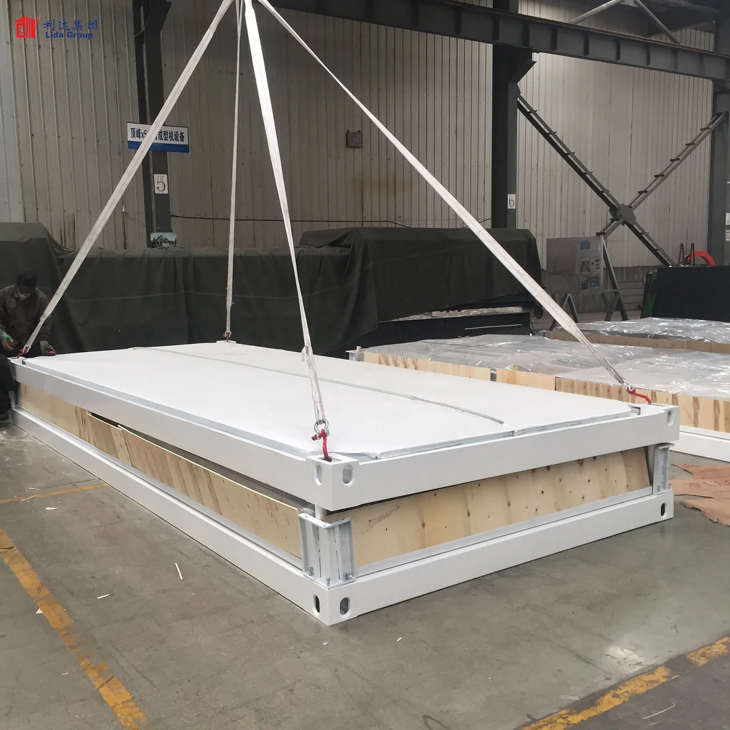 Сборный дешевый модульный портативный плоский корпус, сборный гаражный складной контейнерный дом