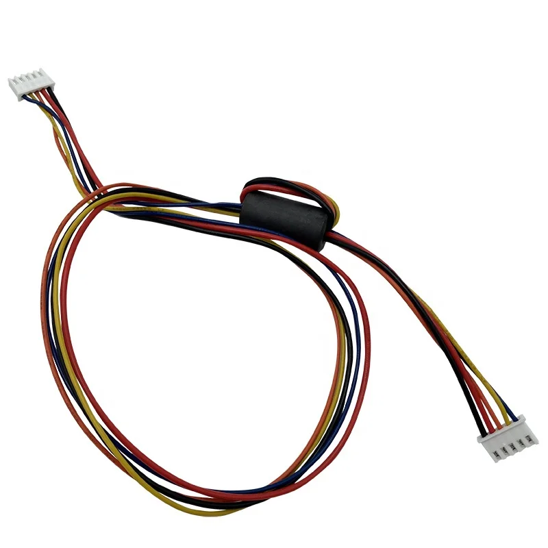 custom cables 22AWG Molex 5Pin connector female to female wire harness with magnetic ring