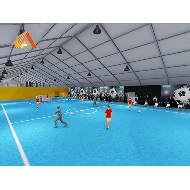 High Quality Sport Tent for Event Basketball Tennis Indoor Tent PVC Cover Big Marquee 100 People Fire-proof Rust-resistence