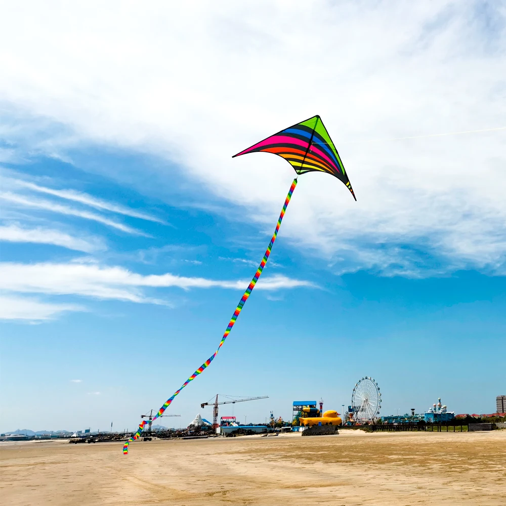 Factory Direct Wholesale Riotous Kite New Design Model Polyester Kite Fiberglass Frame Easy to Fly OEM Customized Lo