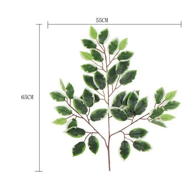 Plants Artificial Bamboo Plant Coconut Palm Big Grass Decor Simulation Large Flower Wall Artificial Tree Cherry Blossom Led 10Ft