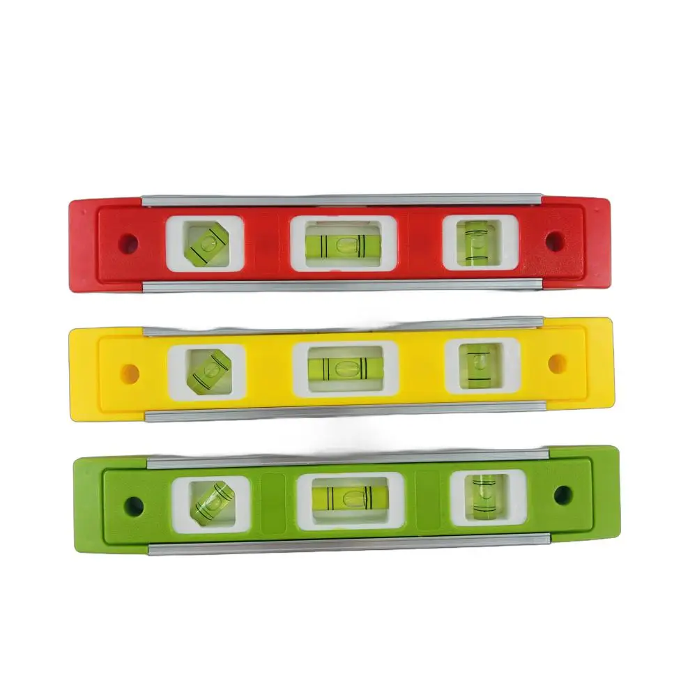 DEWEN Factory 9 Inch Magnetic Torpedo Level Spirit Level 3 Vials 9-inch ABS Magnetic Spirit Torpedo