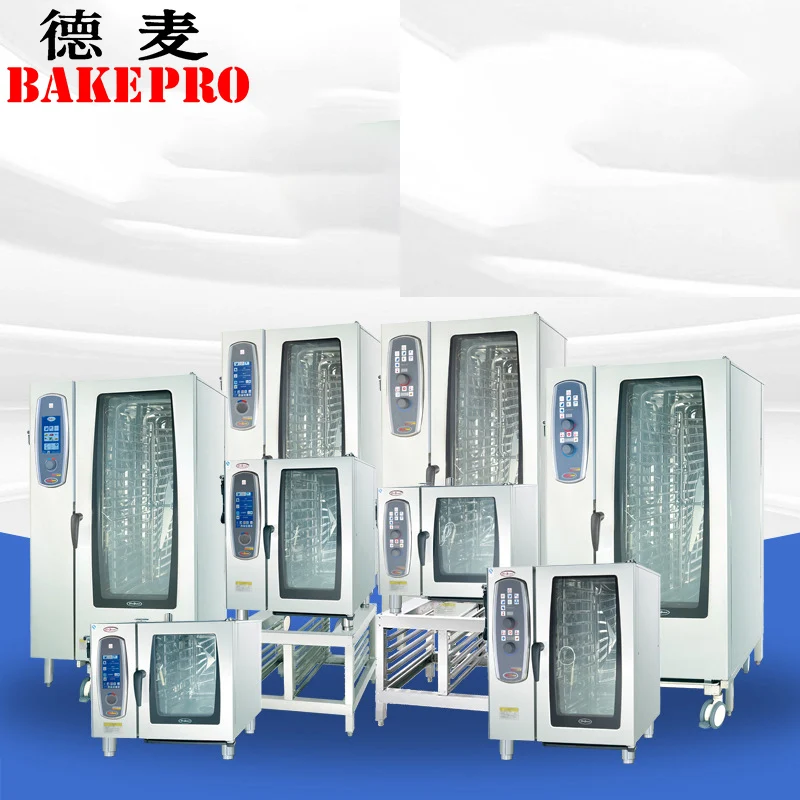 BAKEPRO EOA-10-AC commercial french bread making steam combi oven gas small with warranty.