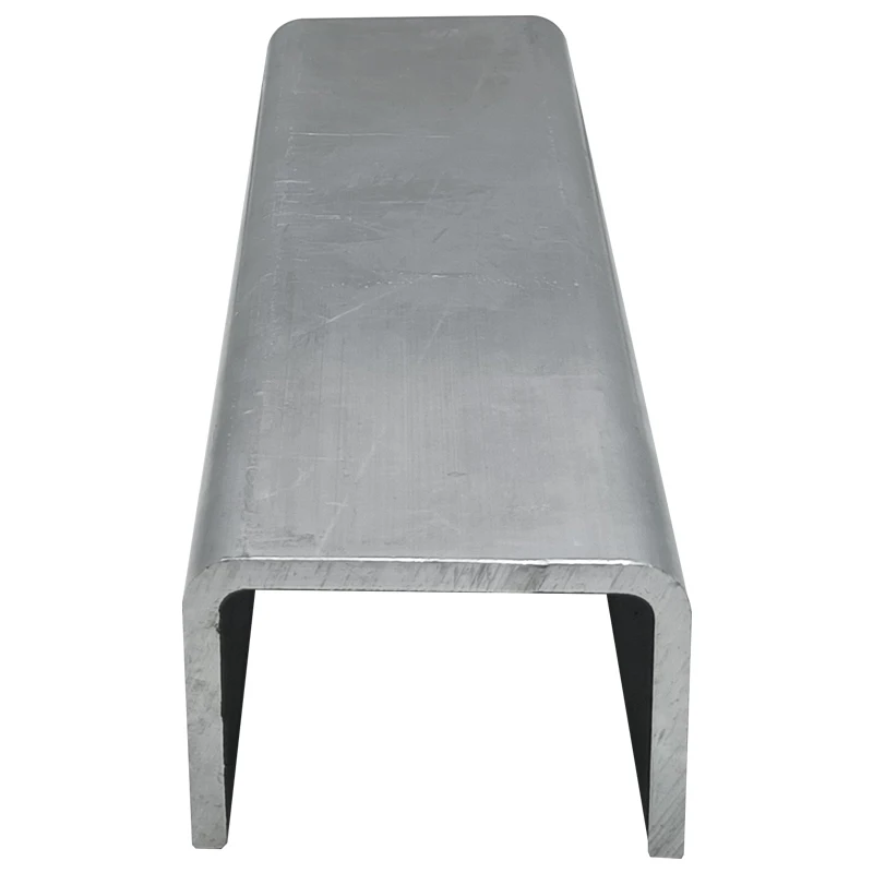 Custom U-shaped Aluminum Groove 6063 U-shaped Groove Channel Aluminum Profile
