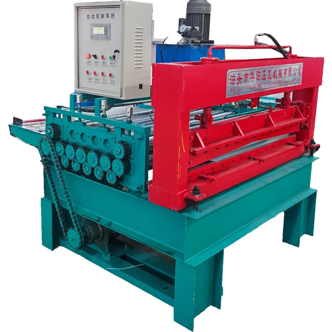 2mm metal steel sheet leveling cutting and slitting roll forming machine