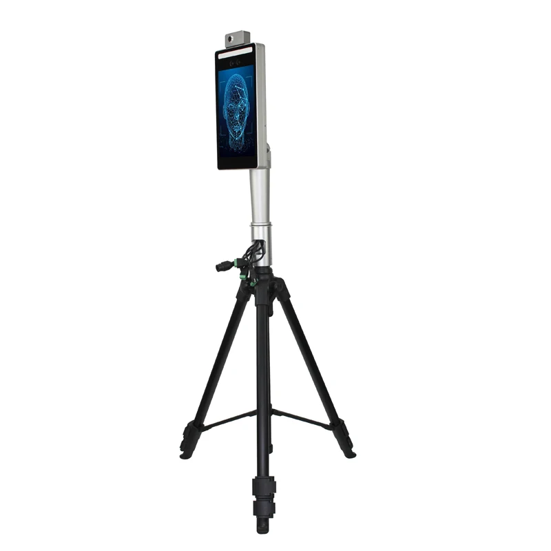 
Efficiency access control machine 8 inch face recognition temperature measurement used in public spot school airport hospital 