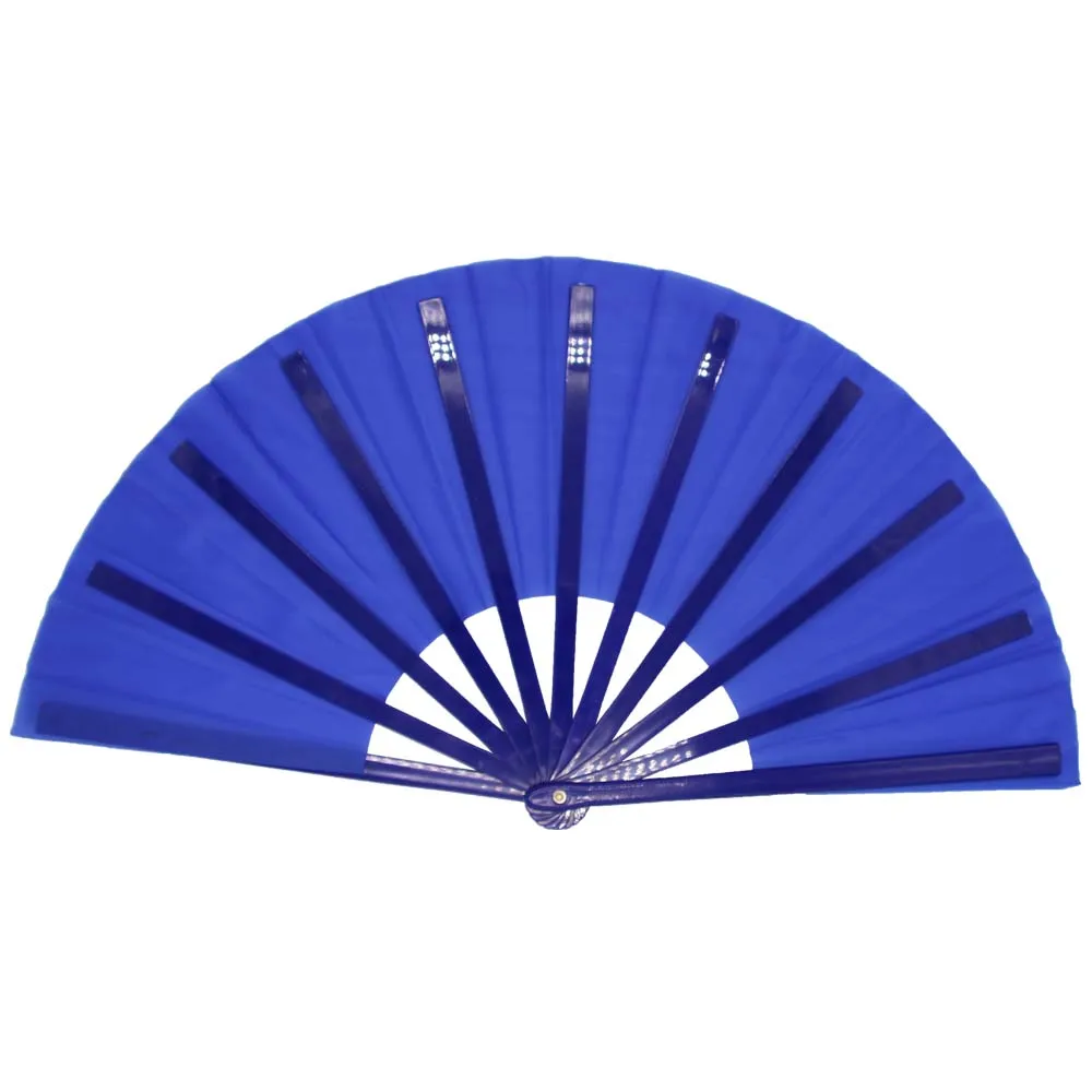  promotional kungfu fabric bamboo hand fan for