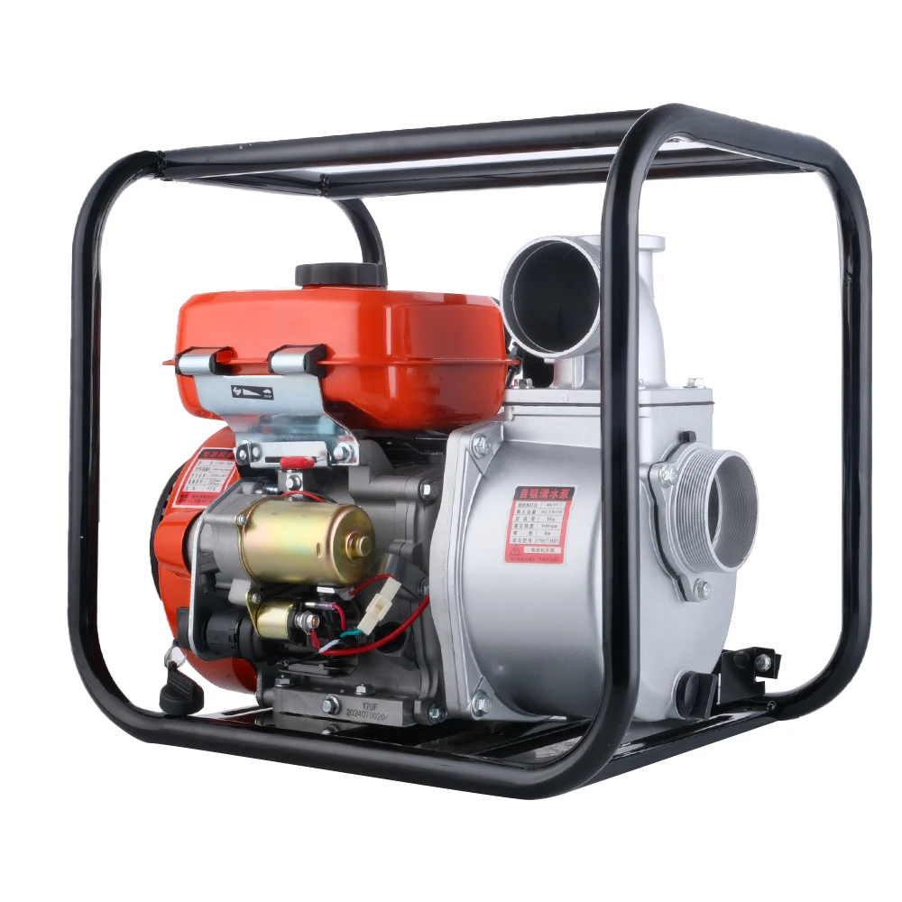 3 inch Electric start diesel water pump 6.5HP diesel water pump for agricultural irrigation diesel fuel pumps