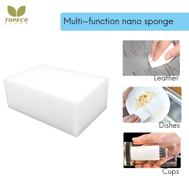 Topeco Mr. Magic Clean Cleaning Wipes Eraser Nano Sponge Filter For Aquarium High Density Original Melamine Sponge
