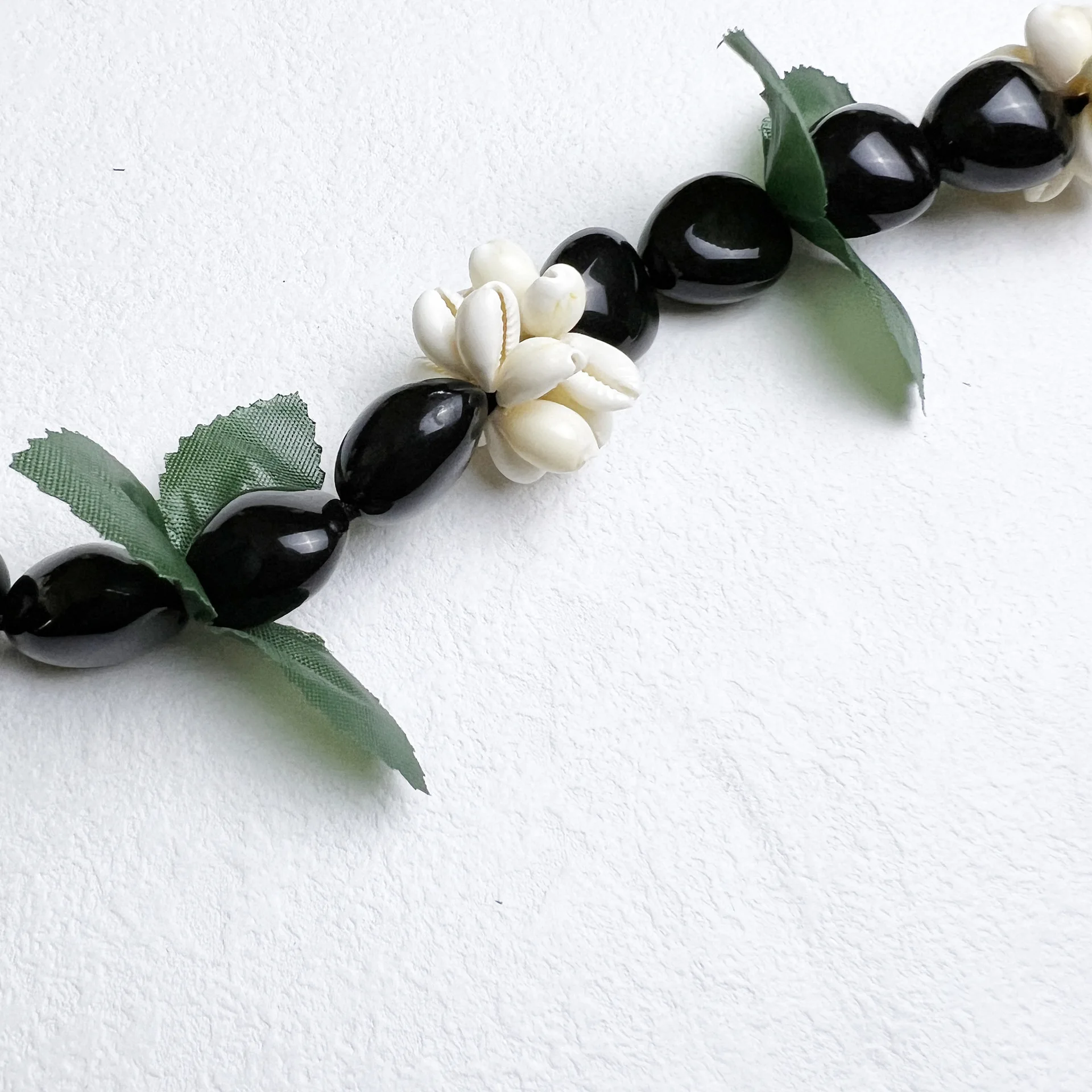Graduation Acrylic Shell Leaf Necklace Graduation Honor Ribbon Garland