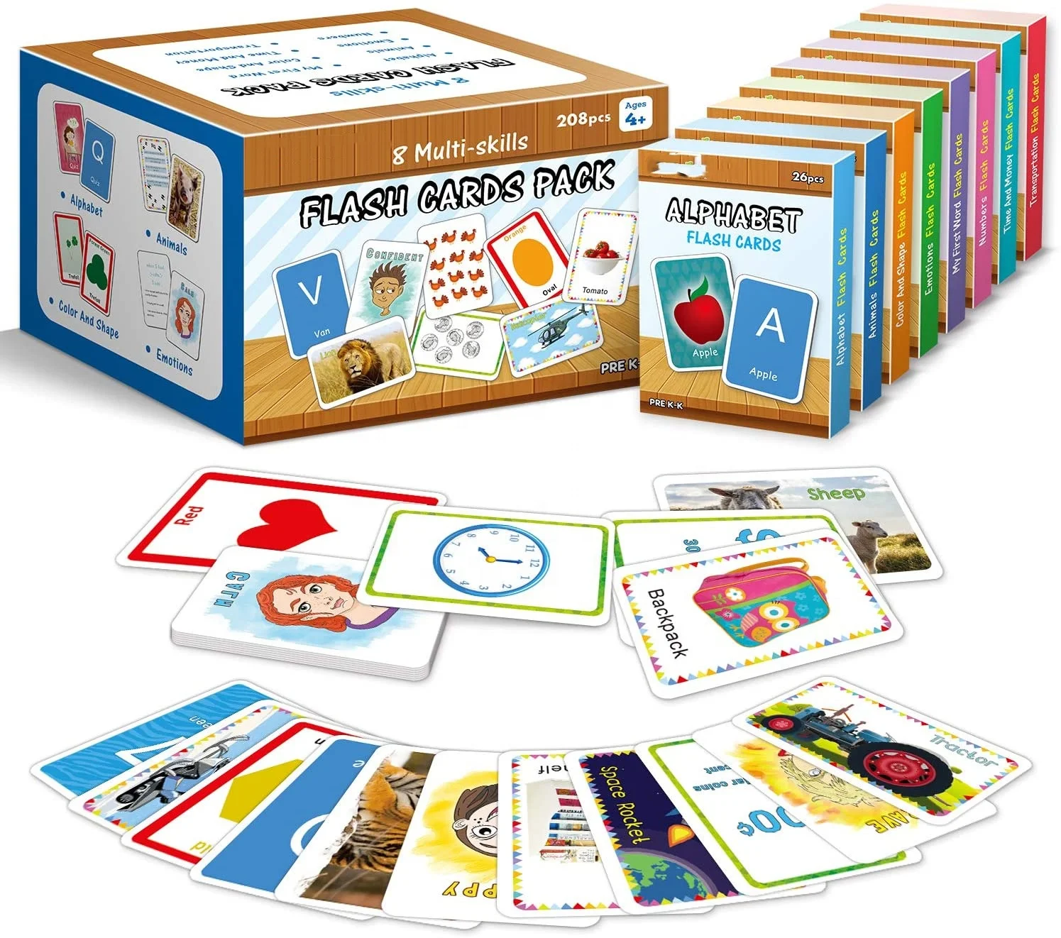 Custom Laminated Children Flash Card Printing