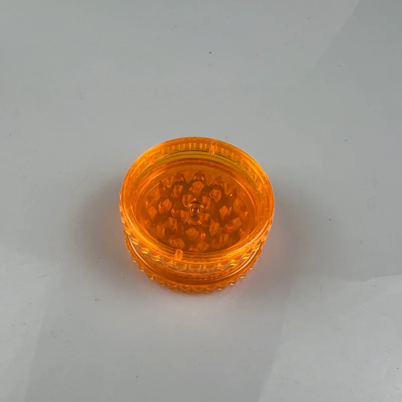 Support custom plastic vanilla grinder small size tobacco plastic shredder grinder tobacco wholesale