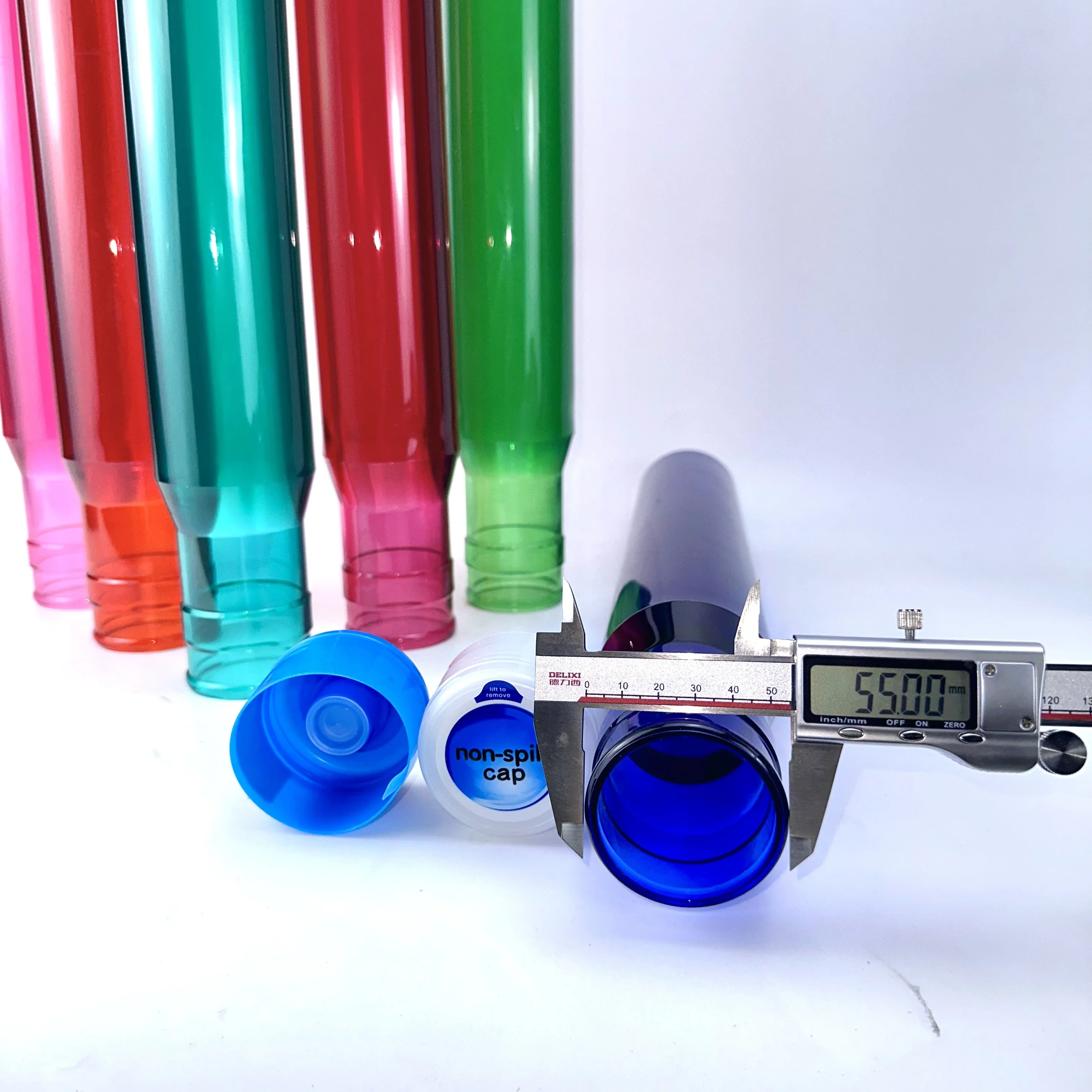 5gallon 700g 730g Blow Moulding Machine 20 Liter  750g Plastic Blue transparent 5gallon PET preform