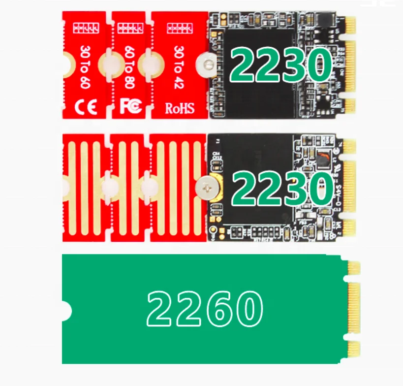  M.2 NVMe Pcie Soild жесткий диск конвертер рамка стойка NGFF M2 B M ключ SSD 2230 2242 2260 2280 длинные удлинительные