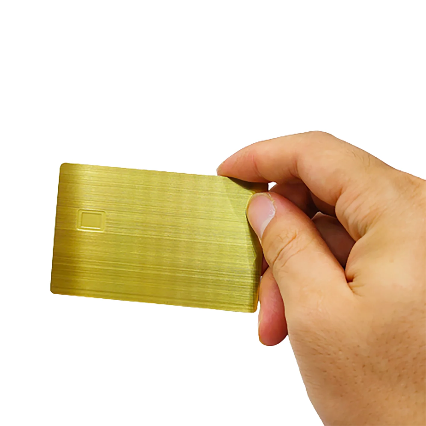 Лучшая цена от производителя, индивидуальный 4442 и 4428 слот для микросхем, магнитная полоса, заготовка для визы, металлическая Кредитная карта