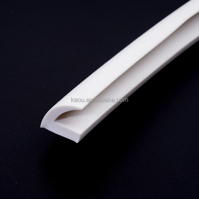 Bathroom Frameless  Plastic Pvc Silicon Foam Waterproof Seal Strip Glass Shower Door Seal