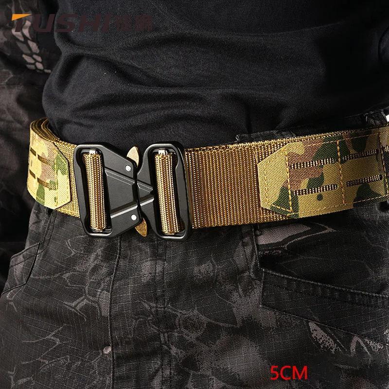 Custom Military Style Emergency Rescue quickly release buckle Tactical  Belt