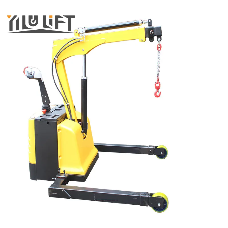 High End Hydraulic Shop Floor Mounted Jib Crane with CE