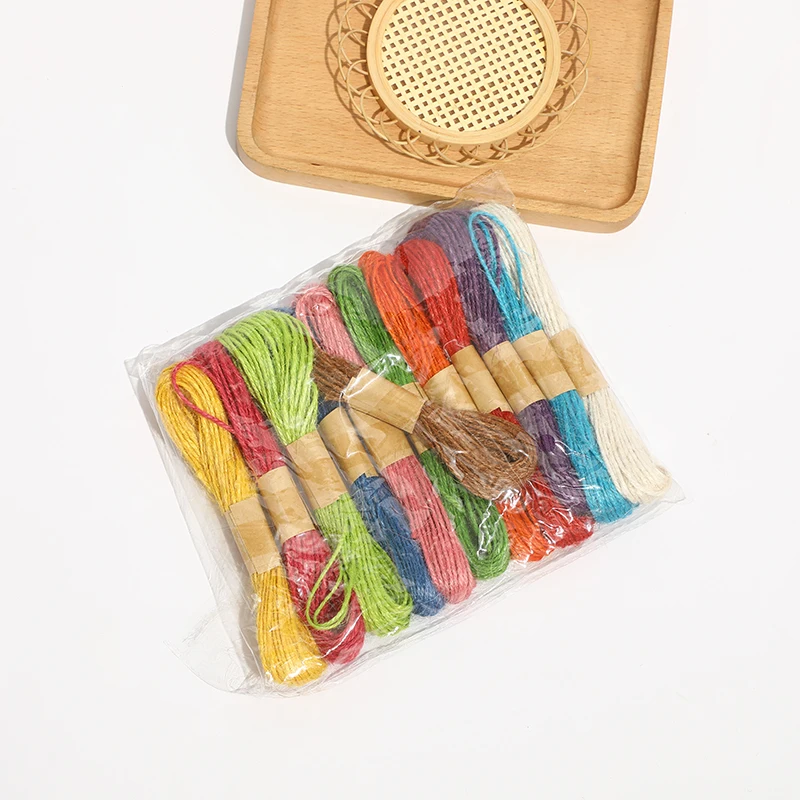 Light braided raw nature jute rope vintage survival jute hemp rope yarn1mm 2mm 4mm 6mm 8mm 10mm 12mm 14mm