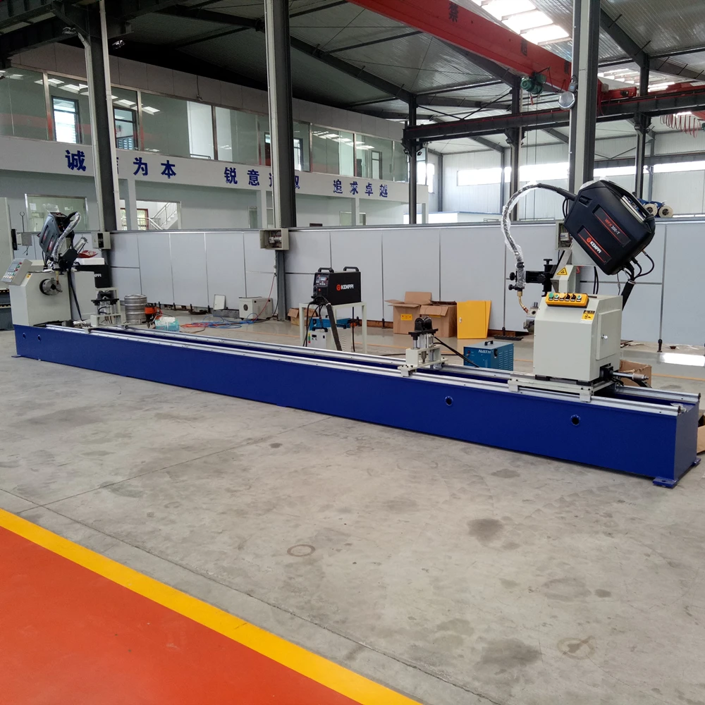 Haoyu Cnc Automatic Flange Welding Machine Butt Pipe Flange Welding Machine