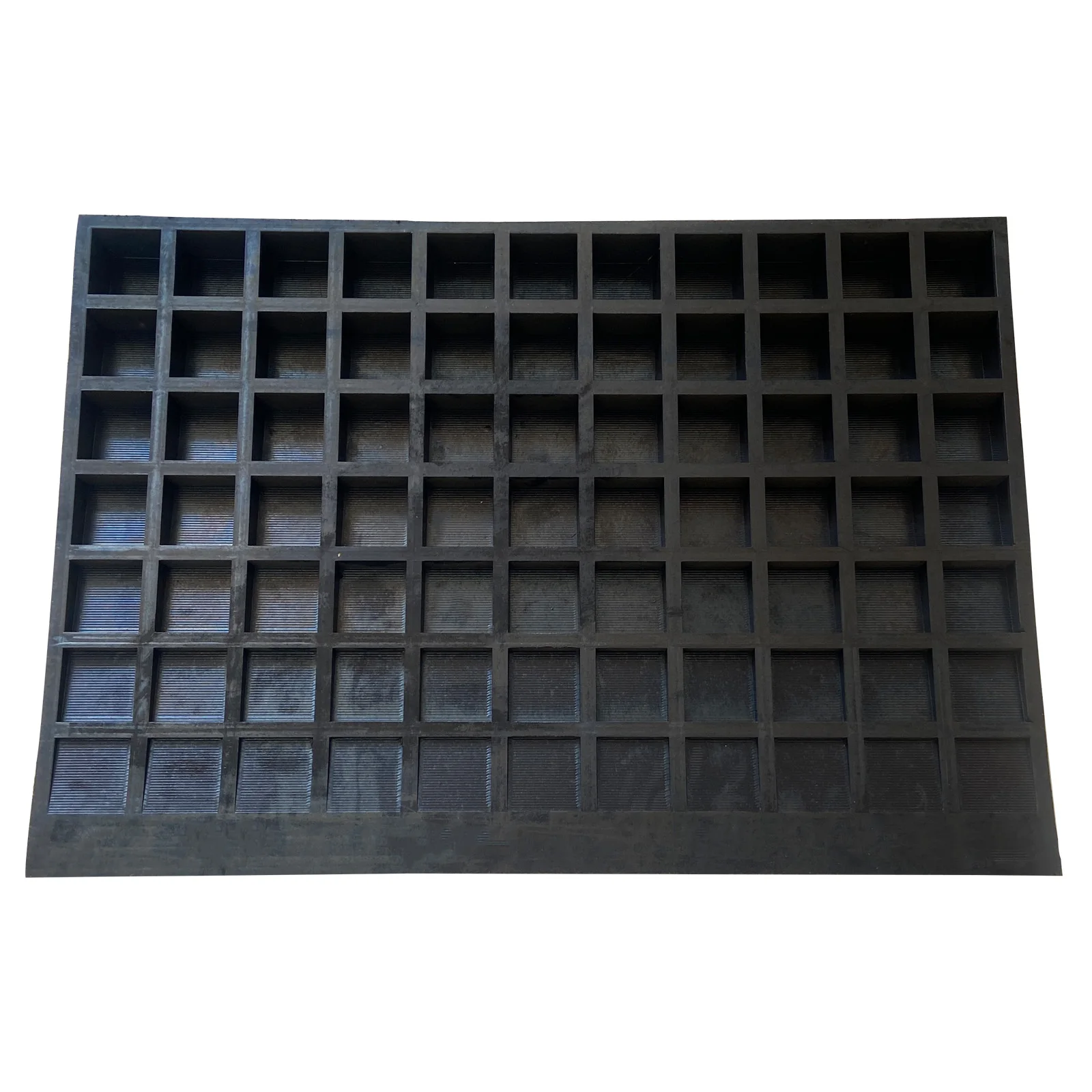 70mm Height Solid Straight Rubber Wheelchair Threshold Door Ramp For Doorway