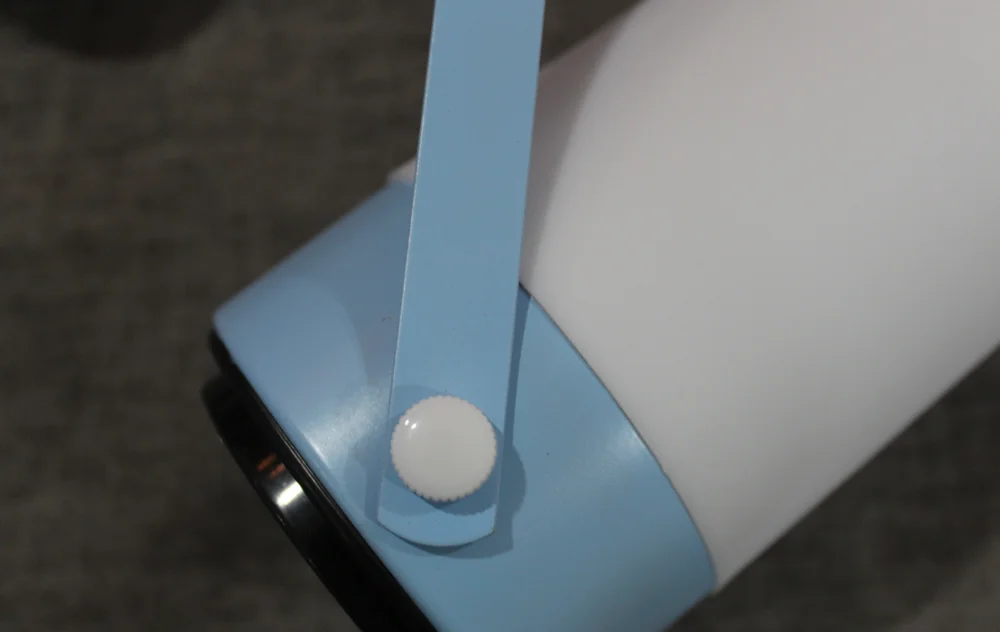 LED portable lamp battery color change small handle lantern light