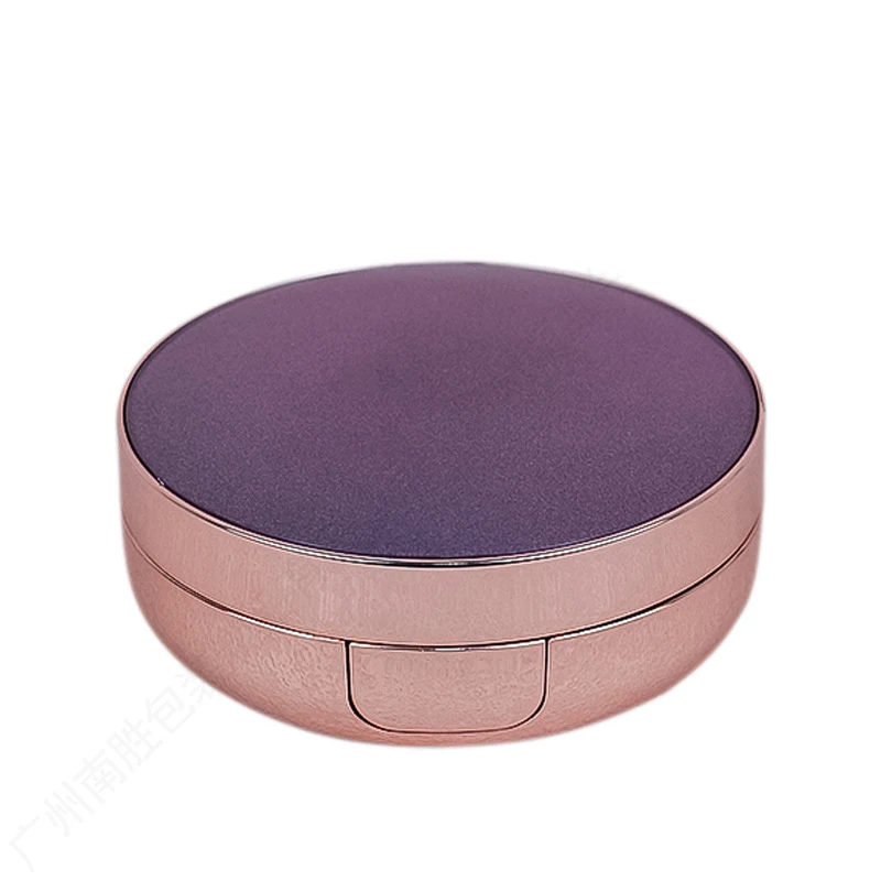 Plastic Air Cushion Empty Box Round DIY Homemade 15g Pressed Powder Liquid Foundation Packaging Box Makeup Packaging Material